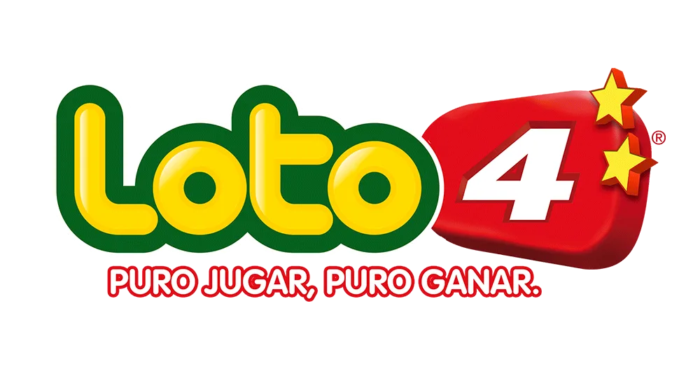 Marca gráfica de Loto 4 publicada en el sitio institucional del operador